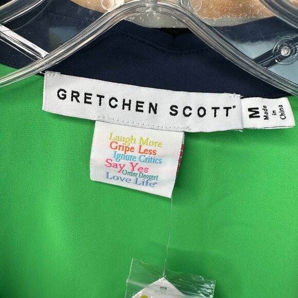 Gretchen Scott The Sophisticate Dress Silky Heaven Navy Sz 10 NWT - Picture 12 of 16